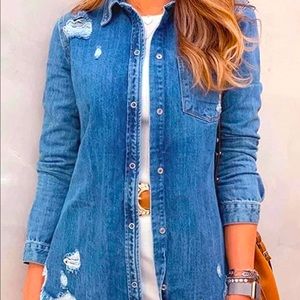 Brand New- Jean Jacket- Never Wore